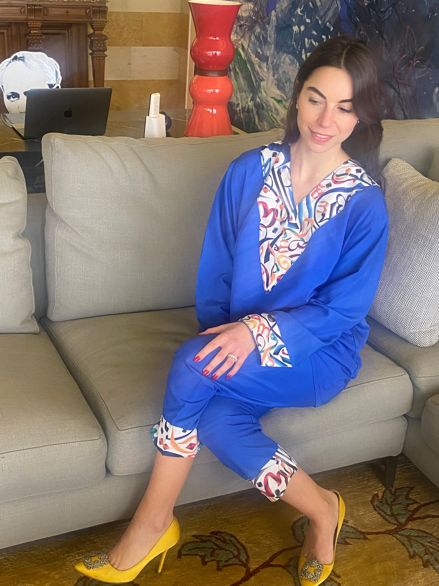 Aisha Set - Royal Blue