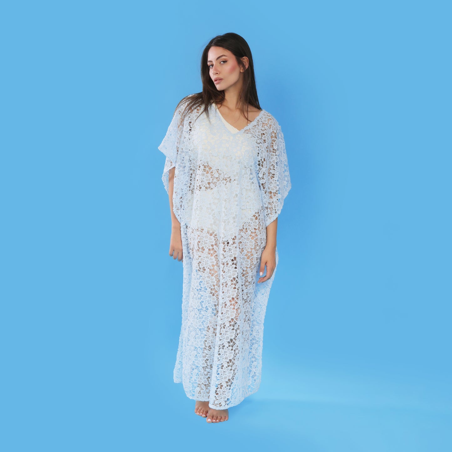 Thelma Cover Up - Light Blue