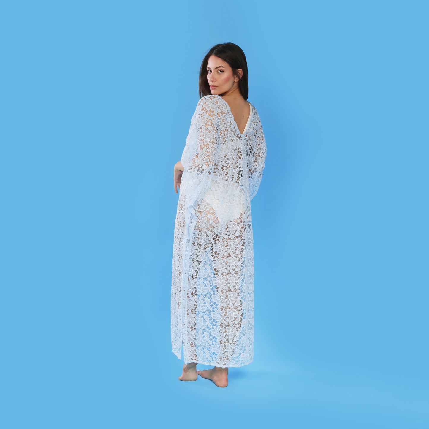 Thelma Cover Up - Light Blue