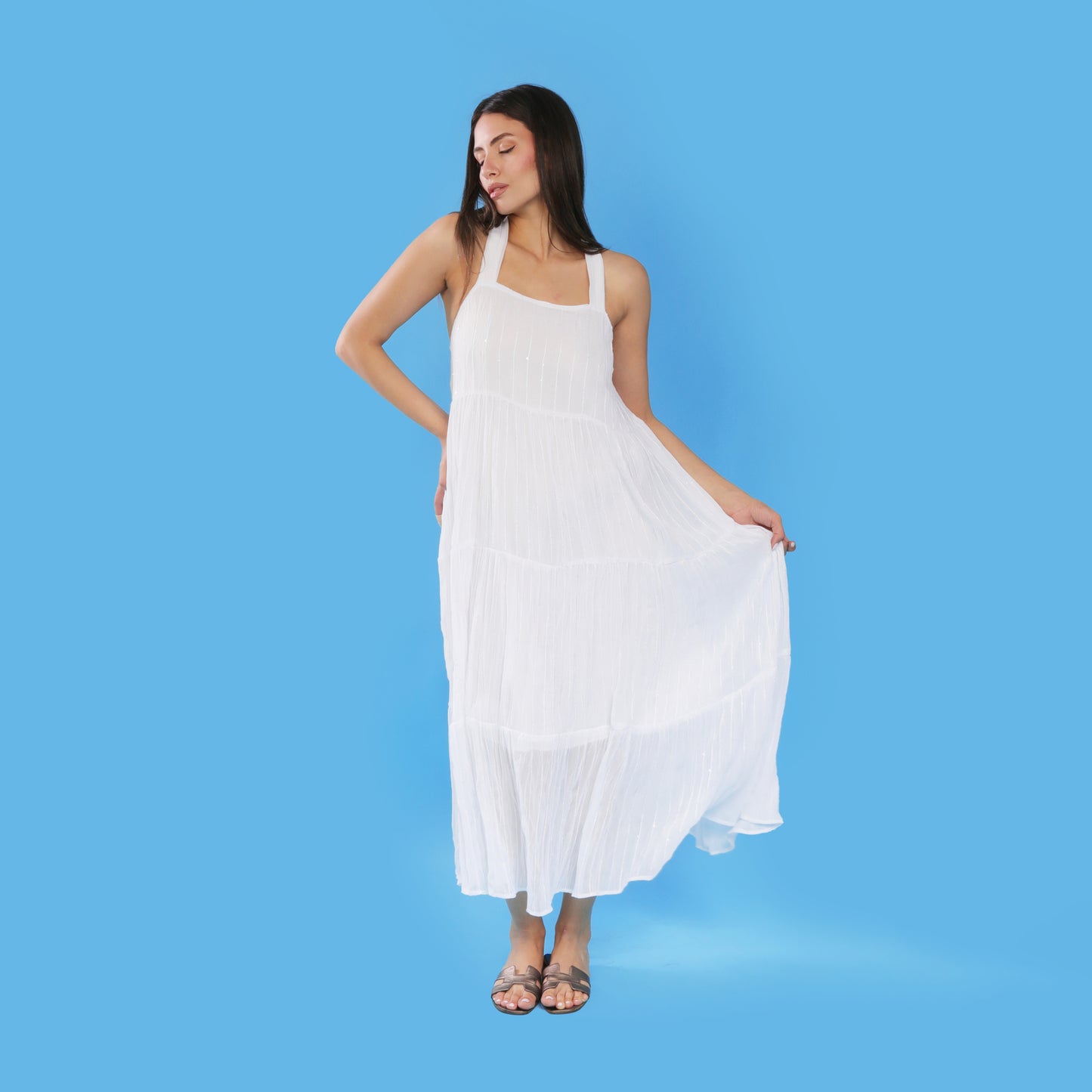Lella Dress - White