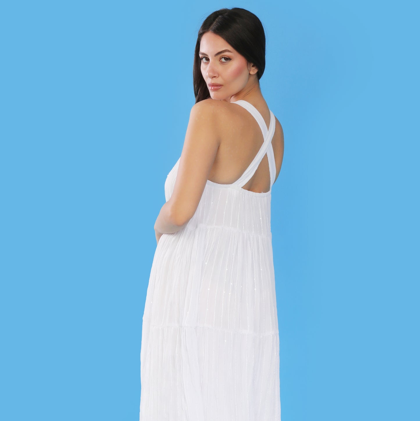 Lella Dress - White