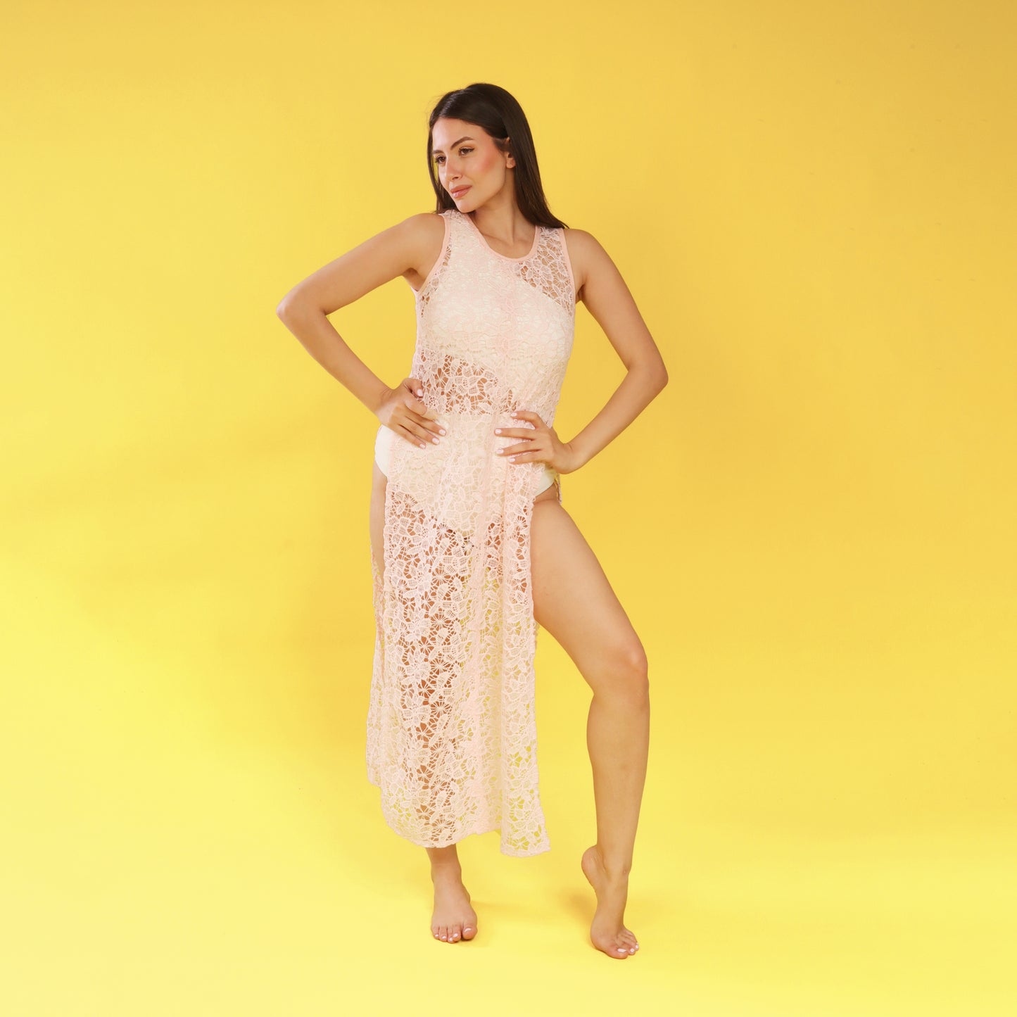Clia Cover Up - Light Pink