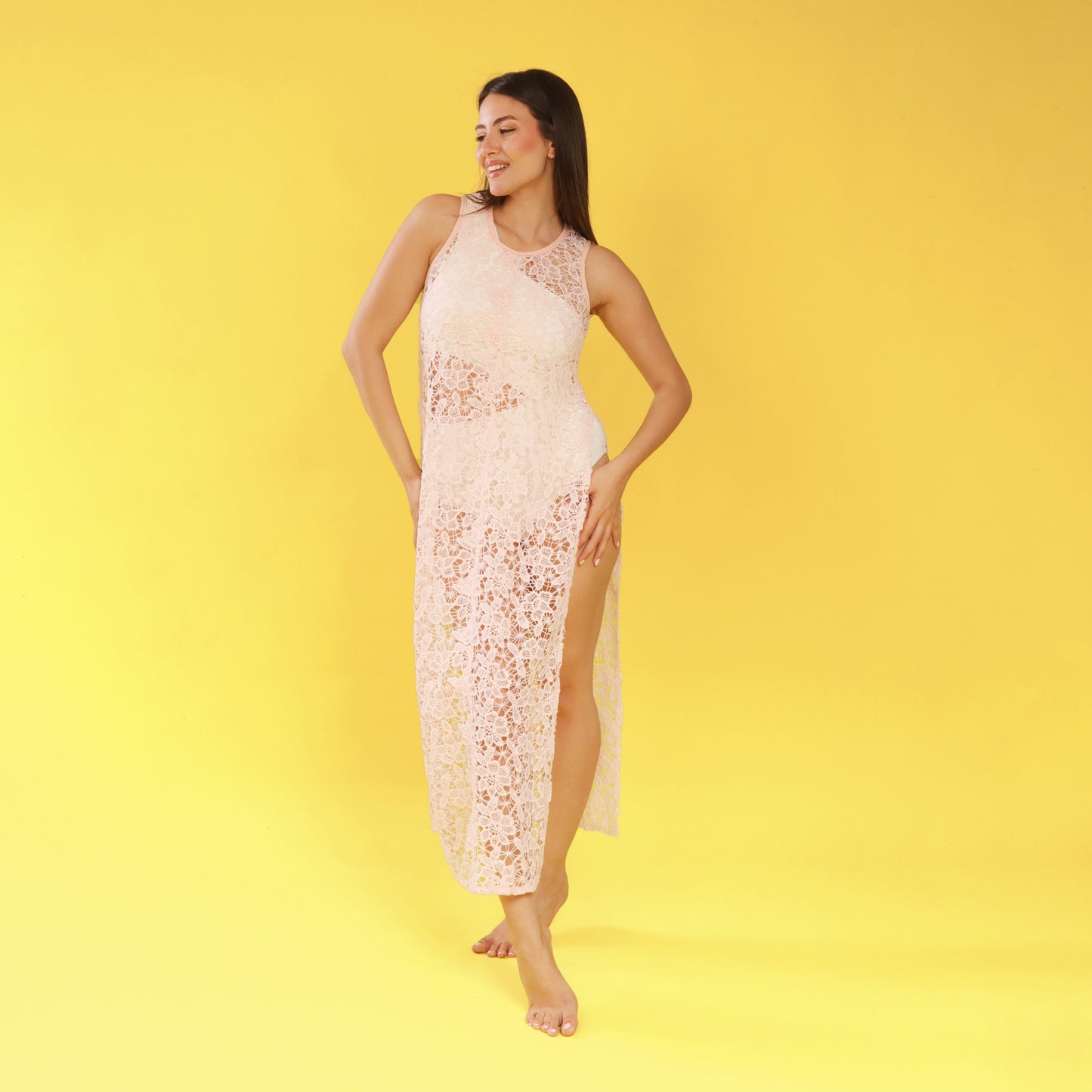 Clia Cover Up - Light Pink