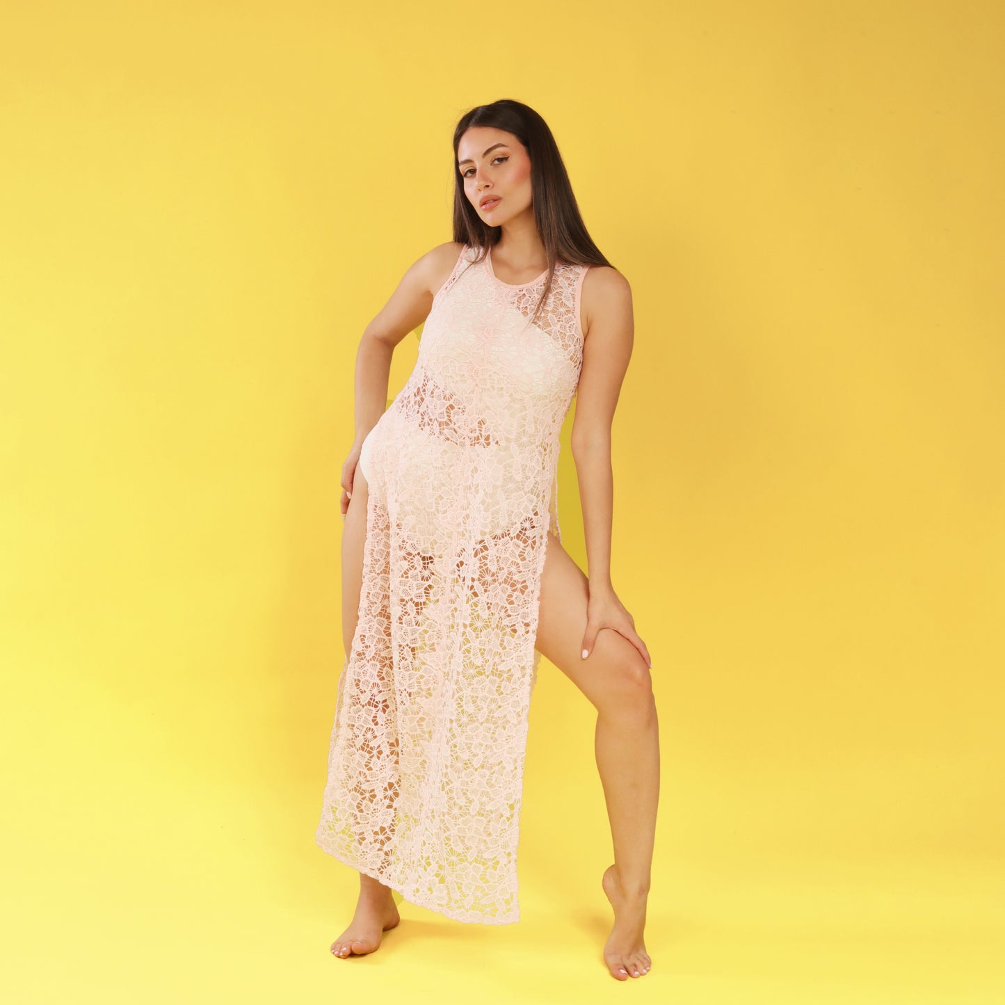 Clia Cover Up - Light Pink