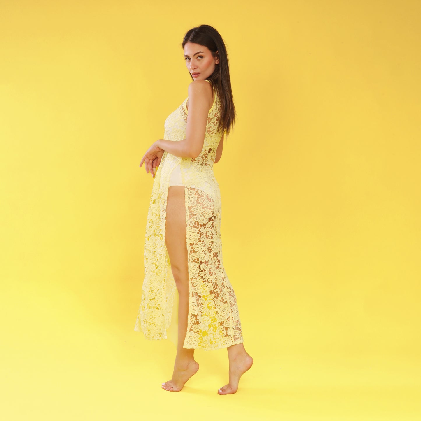 Clia Cover Up - Yellow