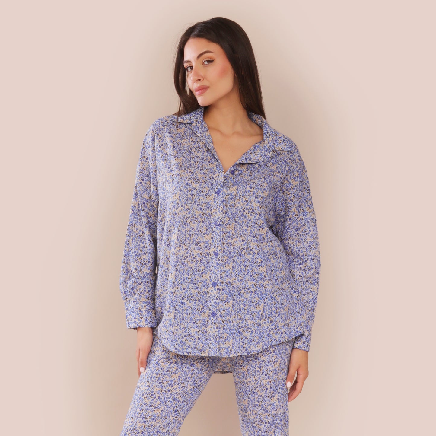 Ruby Set - Blue Flowers