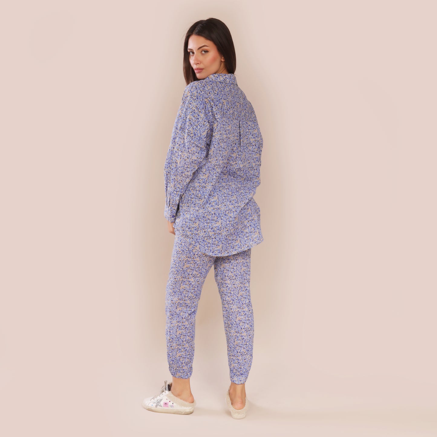 Ruby Set - Blue Flowers