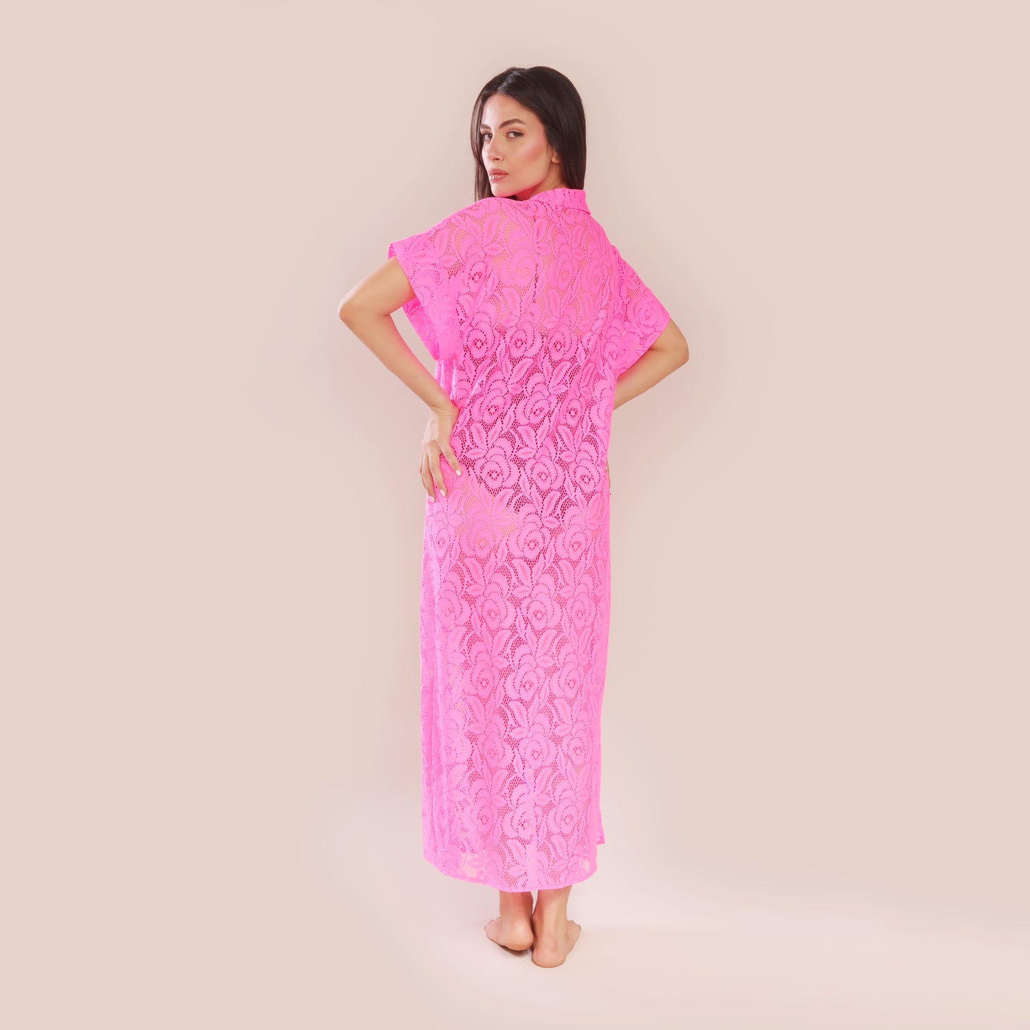 Anna Cover Up - Fuchsia