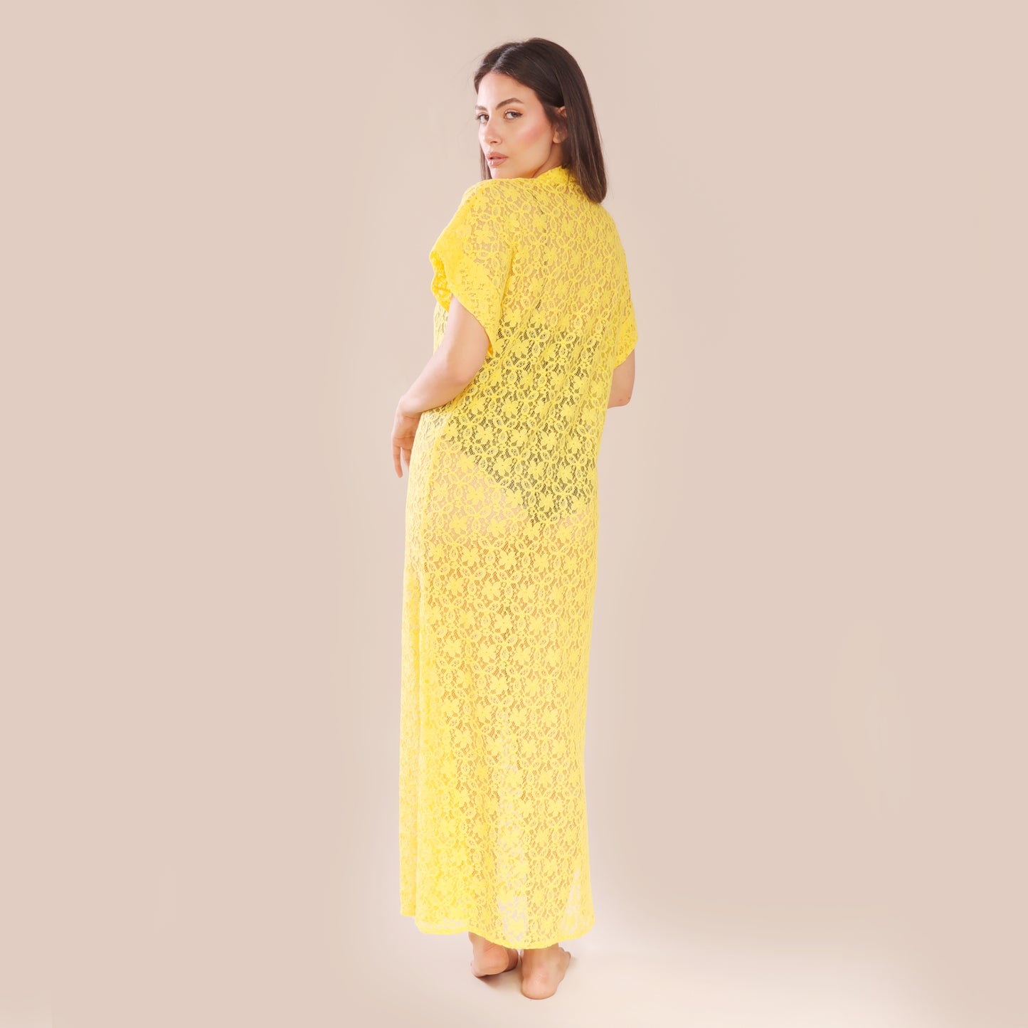 Anna Cover Up - Yellow