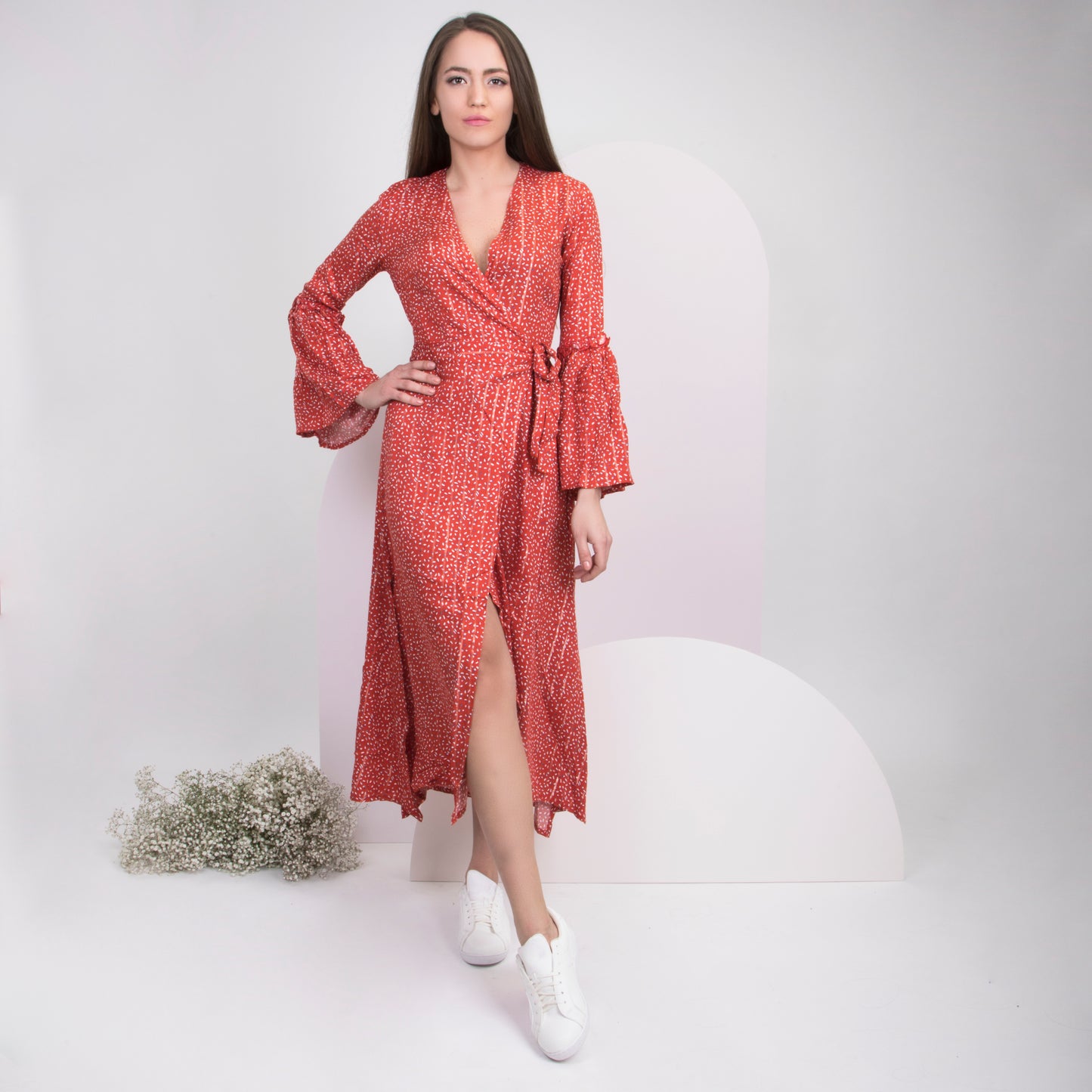 Loula Dress - Red