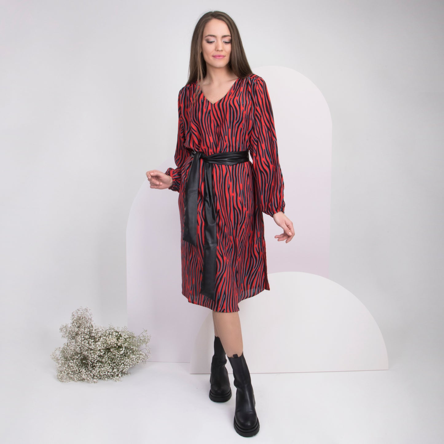 Leana - Red Zebra