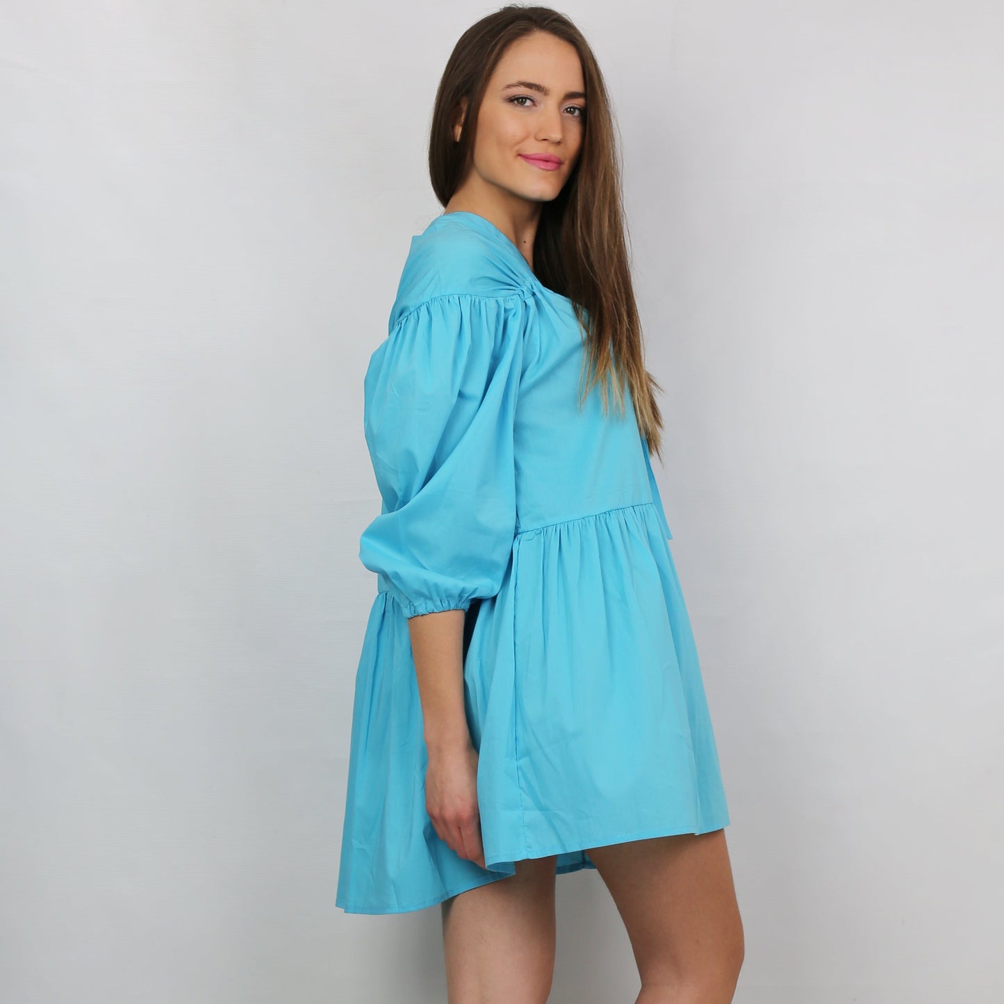 Ella Dress - Turquoise