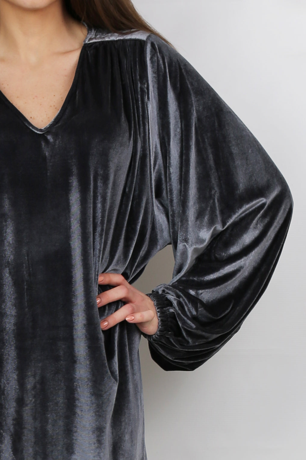 Leon Dress - Grey