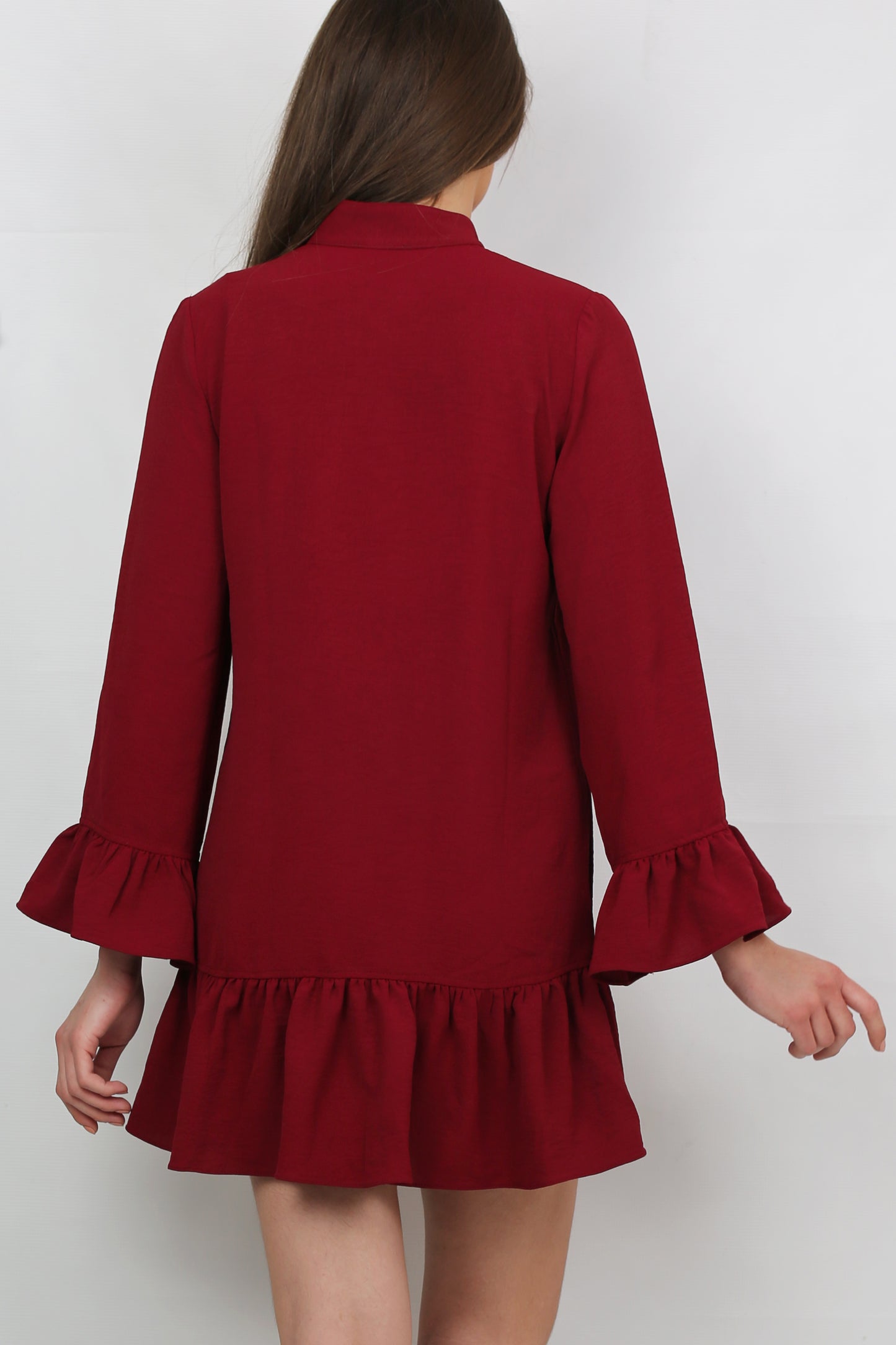 Negin Dress - Bordeaux