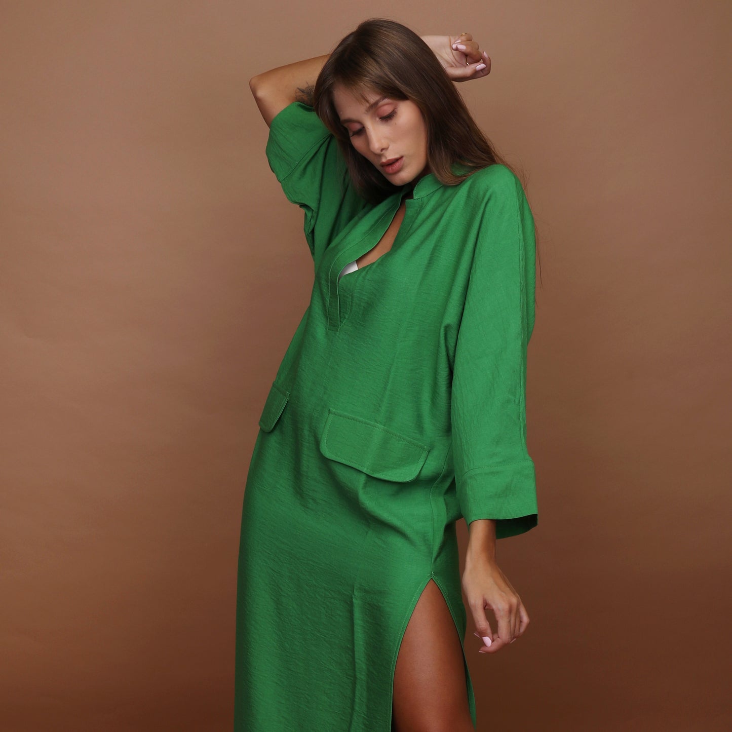 Lamah Dress - Green