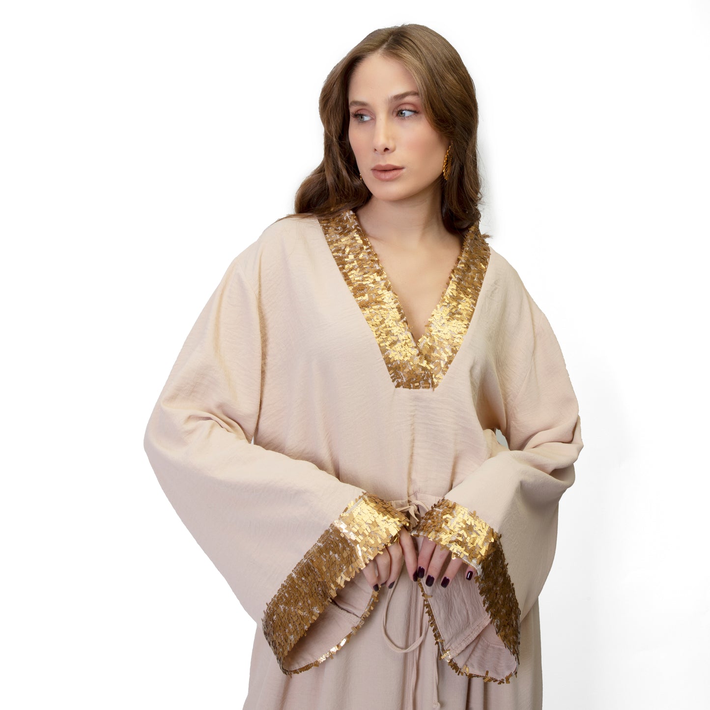 Apate Abaya - Beige
