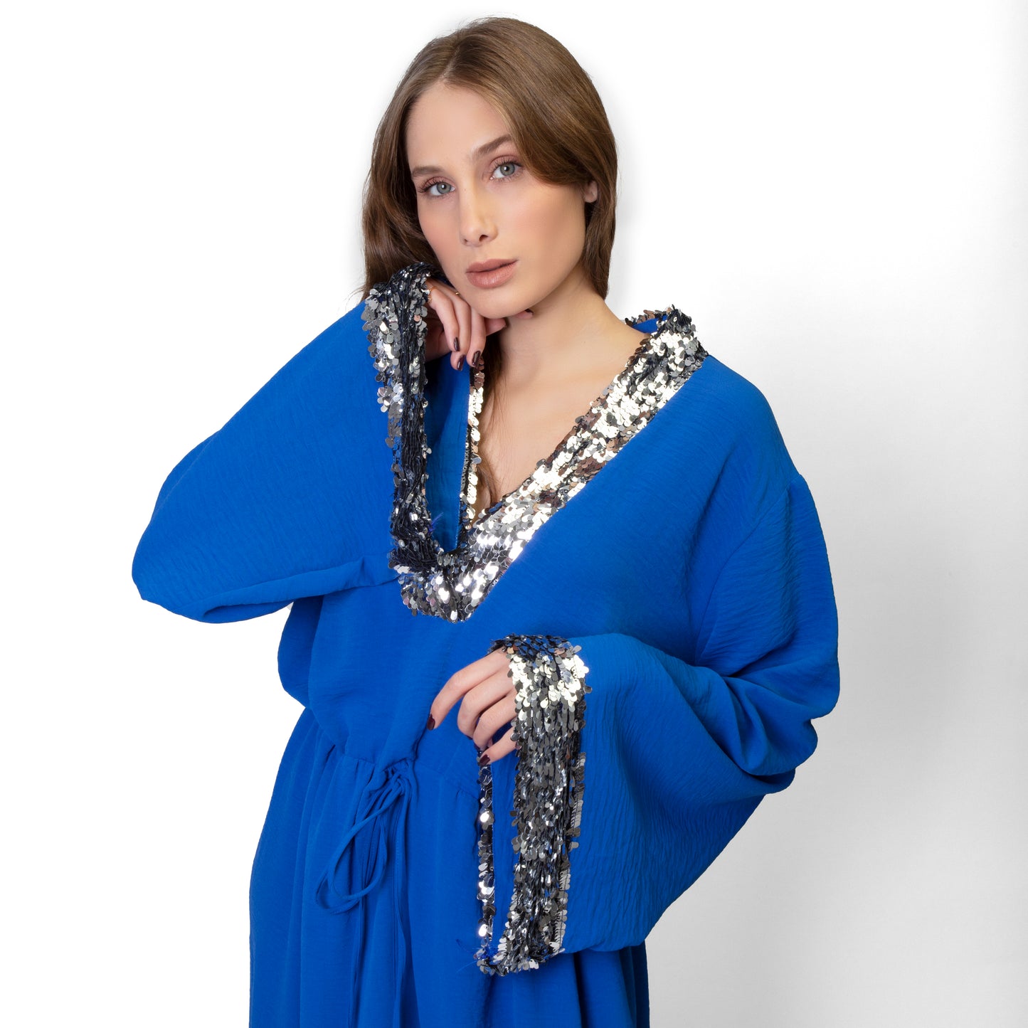 Apate Abaya - Royal Blue