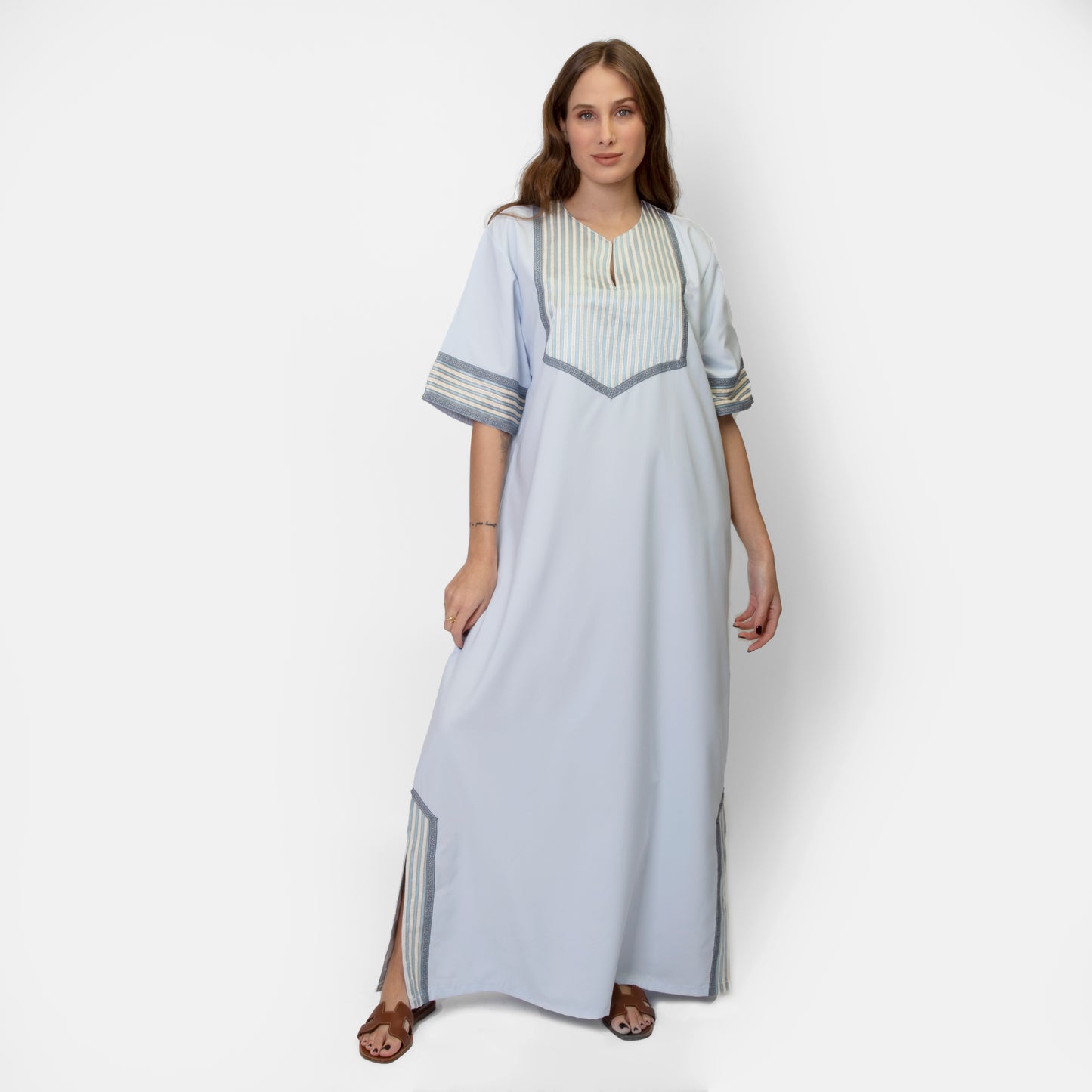Nala Abaya - Light Blue