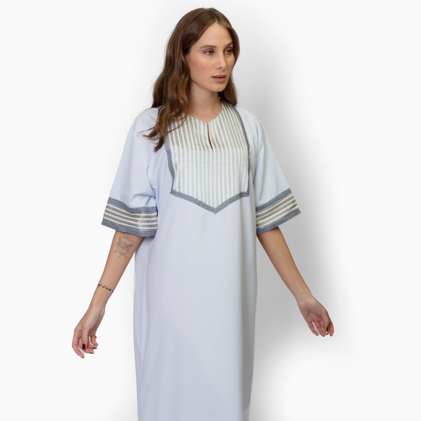Nala Abaya - Light Blue