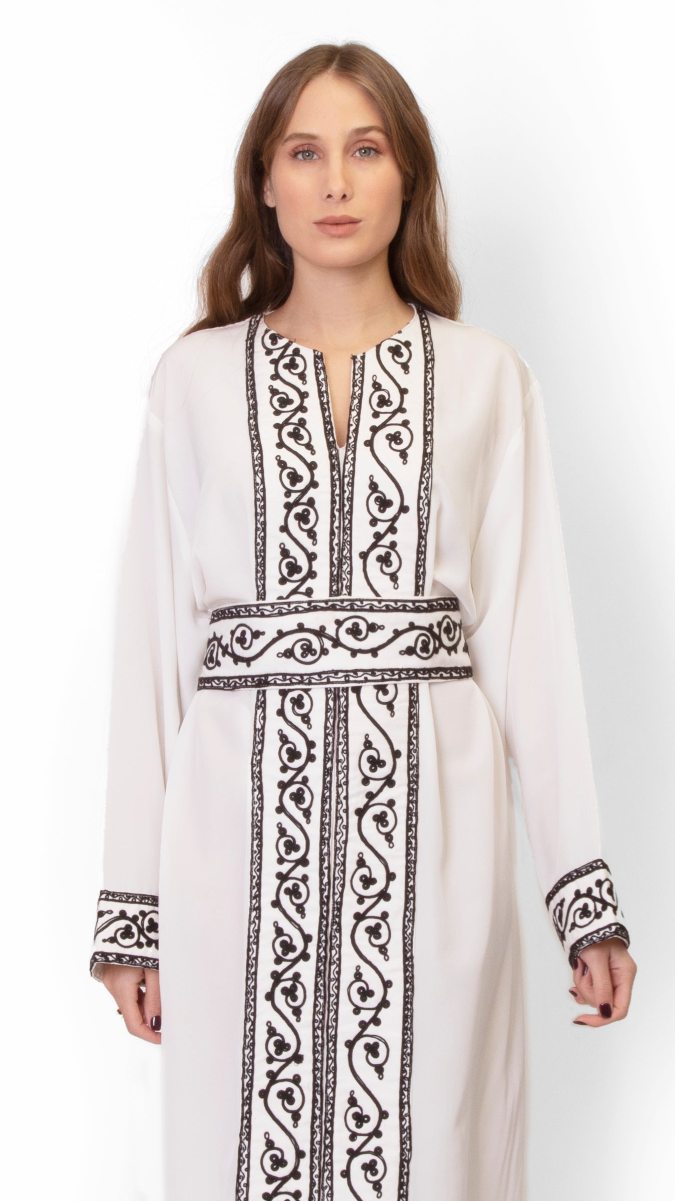Demi Abaya - White