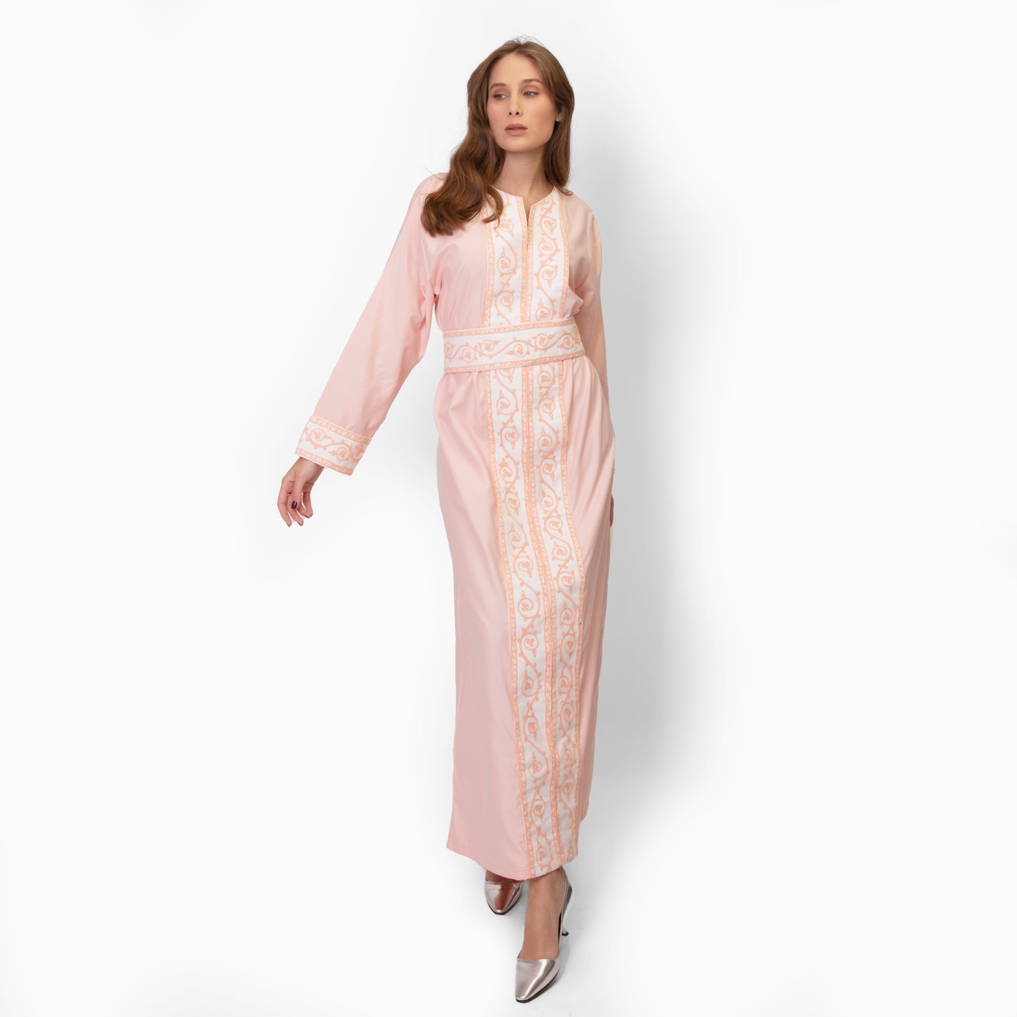 Demi Abaya - Light Pink