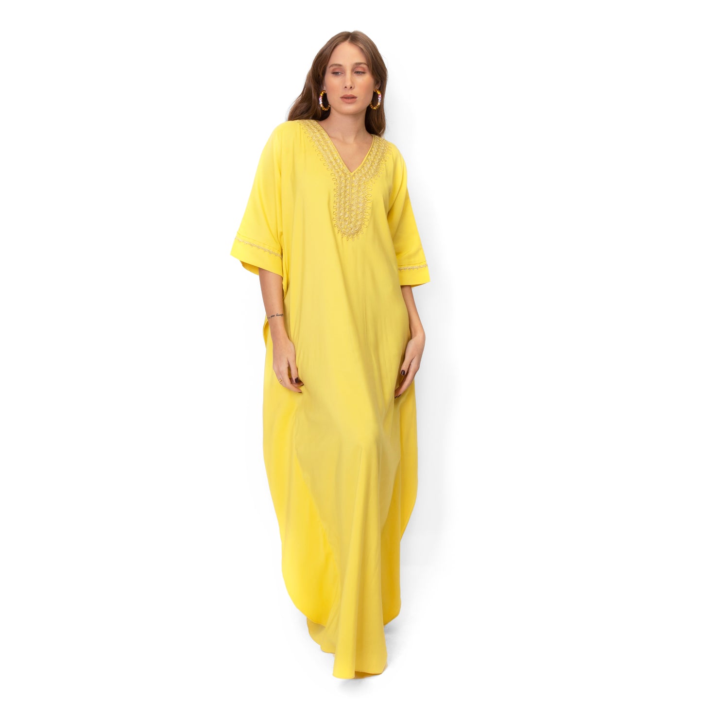 Casandra Abaya - Yellow