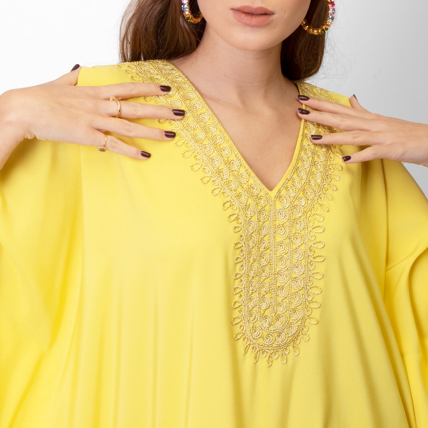 Casandra Abaya - Yellow