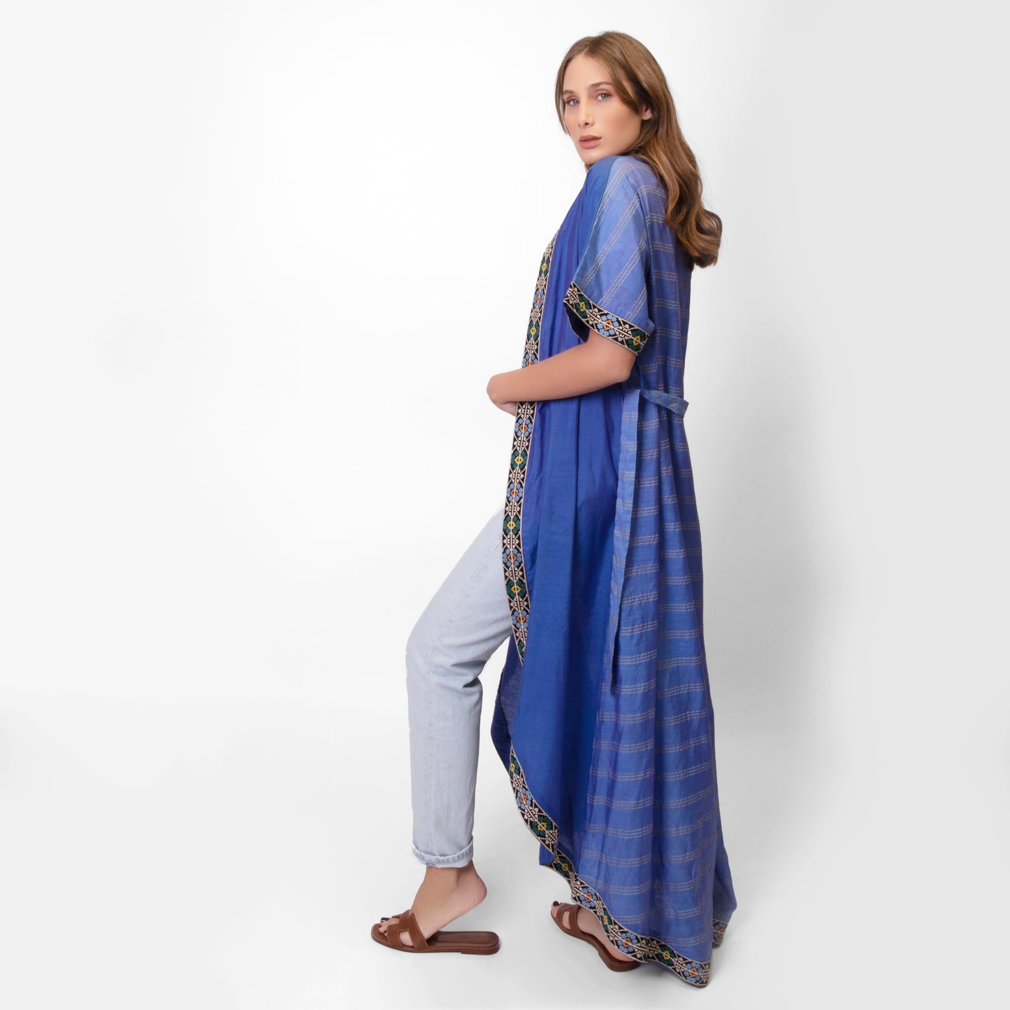 Amea Kimono - Royal Blue