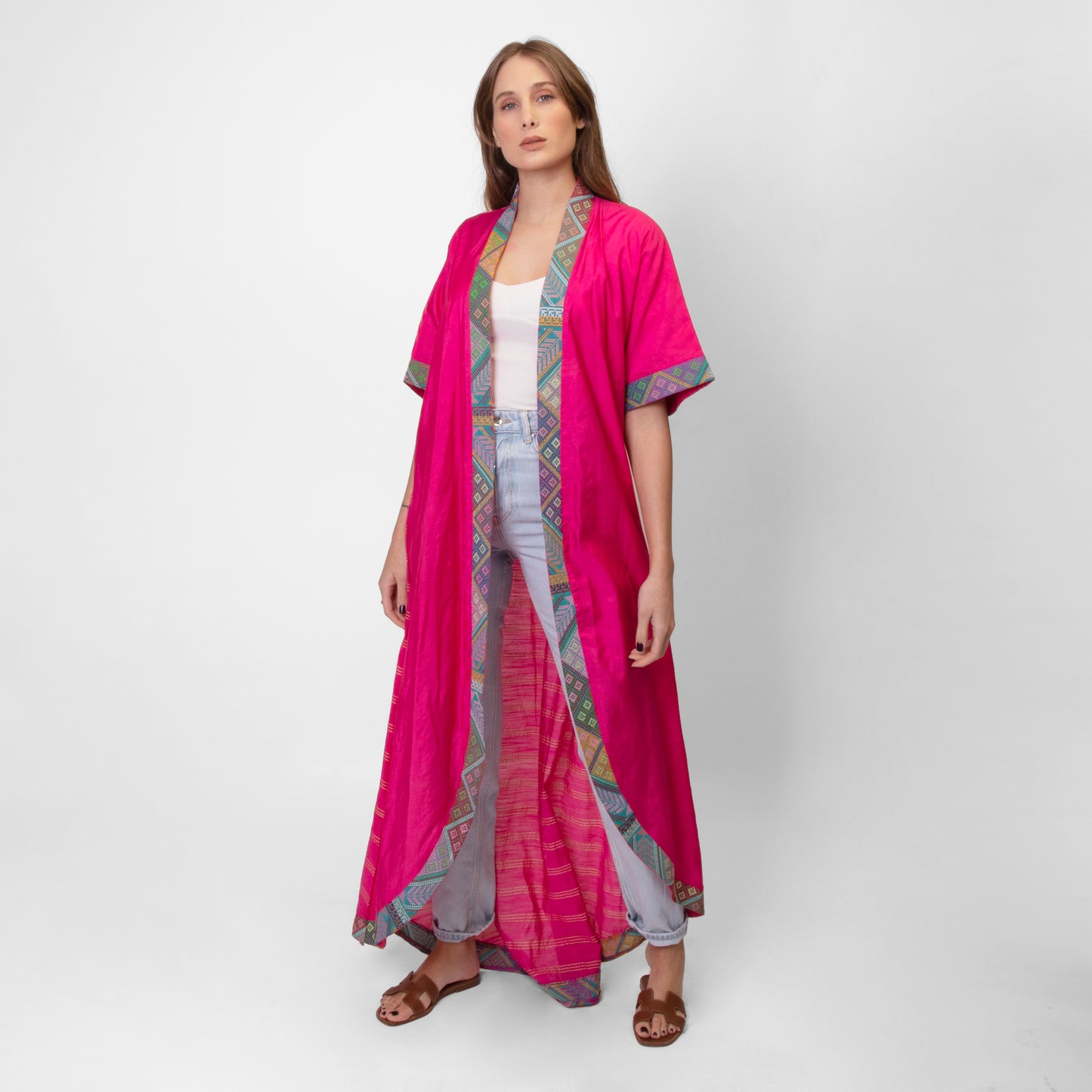 Amea Kimono - Fuchsia