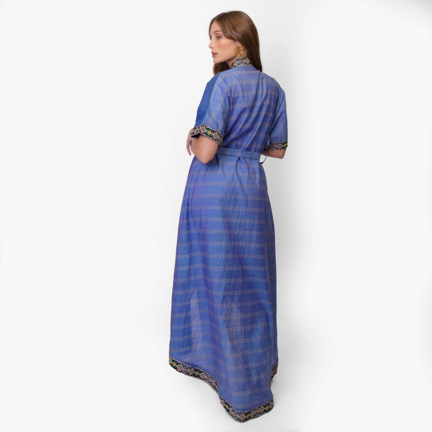 Amea Kimono - Royal Blue