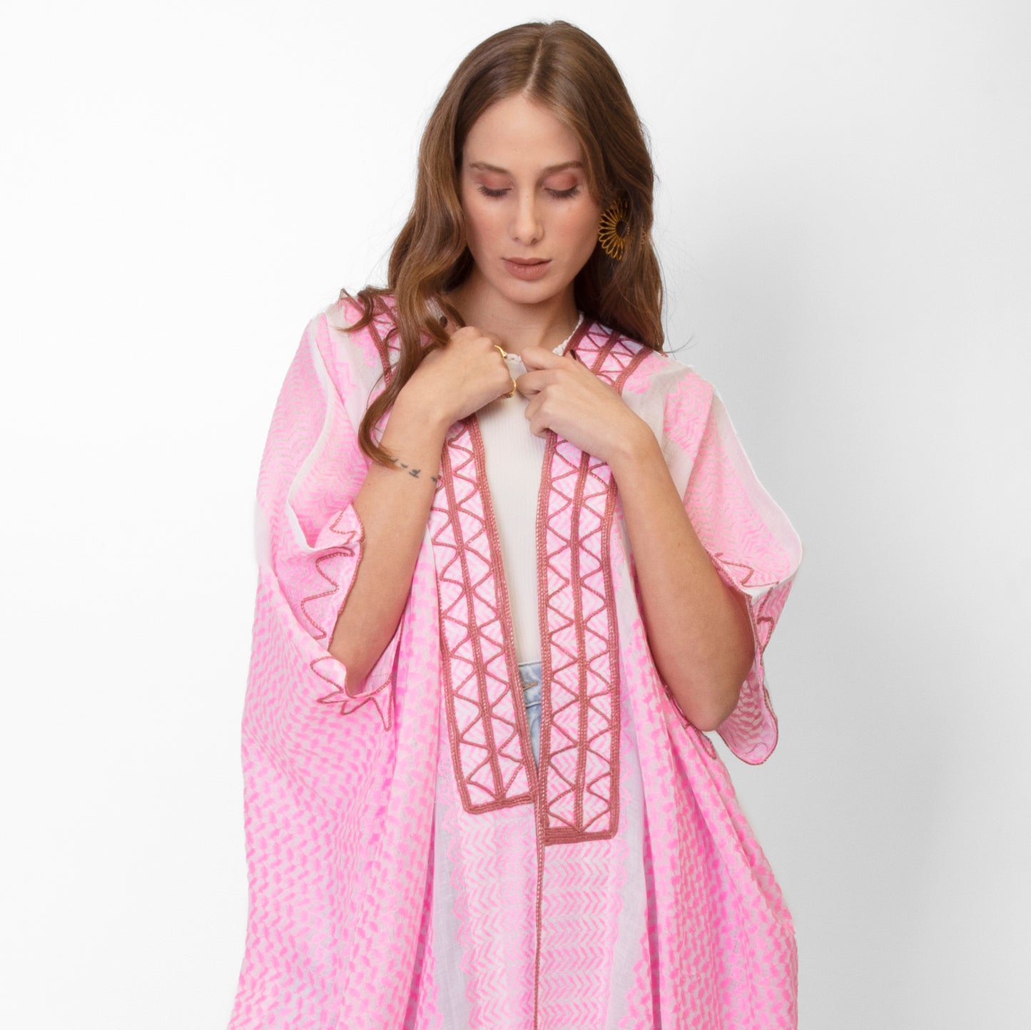 Yasmin Kimono - Fuchsia