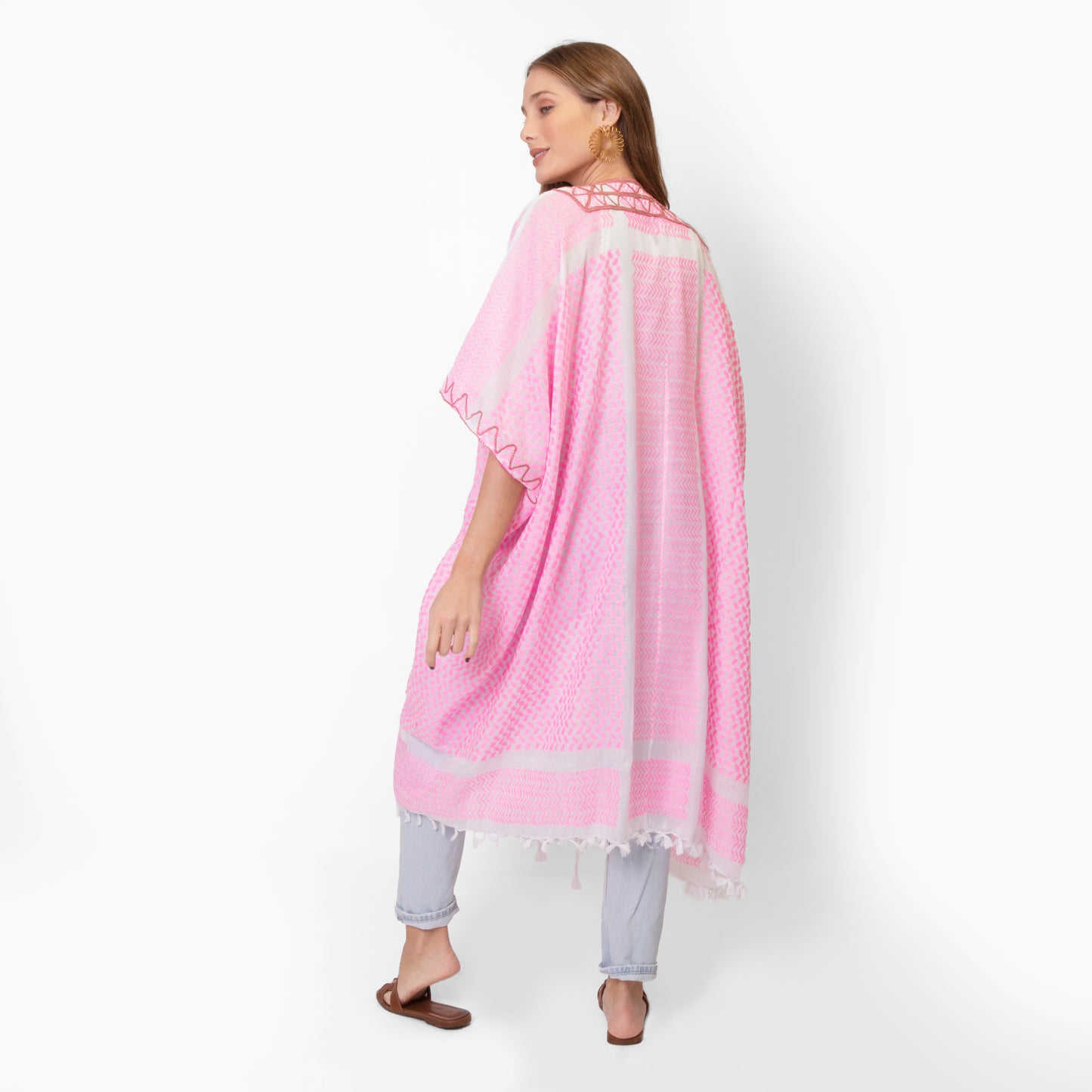 Yasmin Kimono - Fuchsia