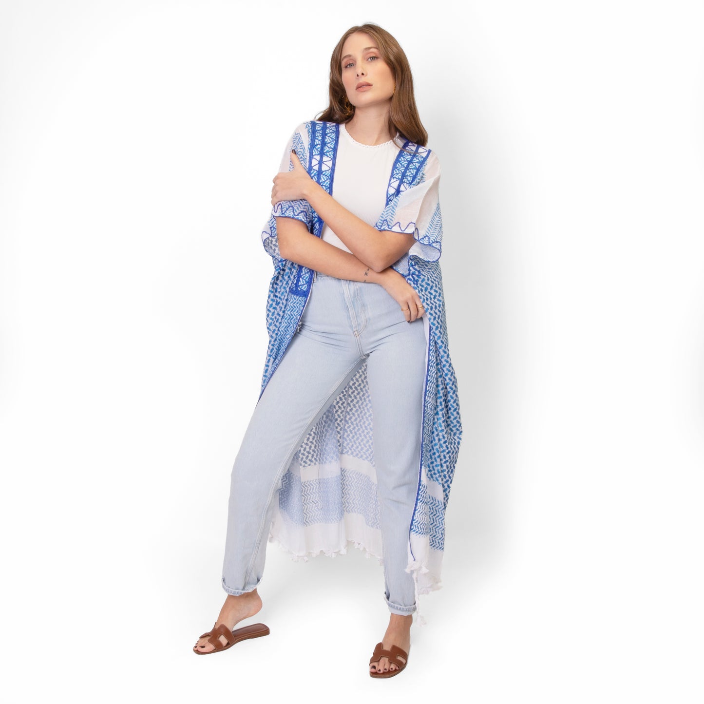 Yasmin Kimono - Royal Blue