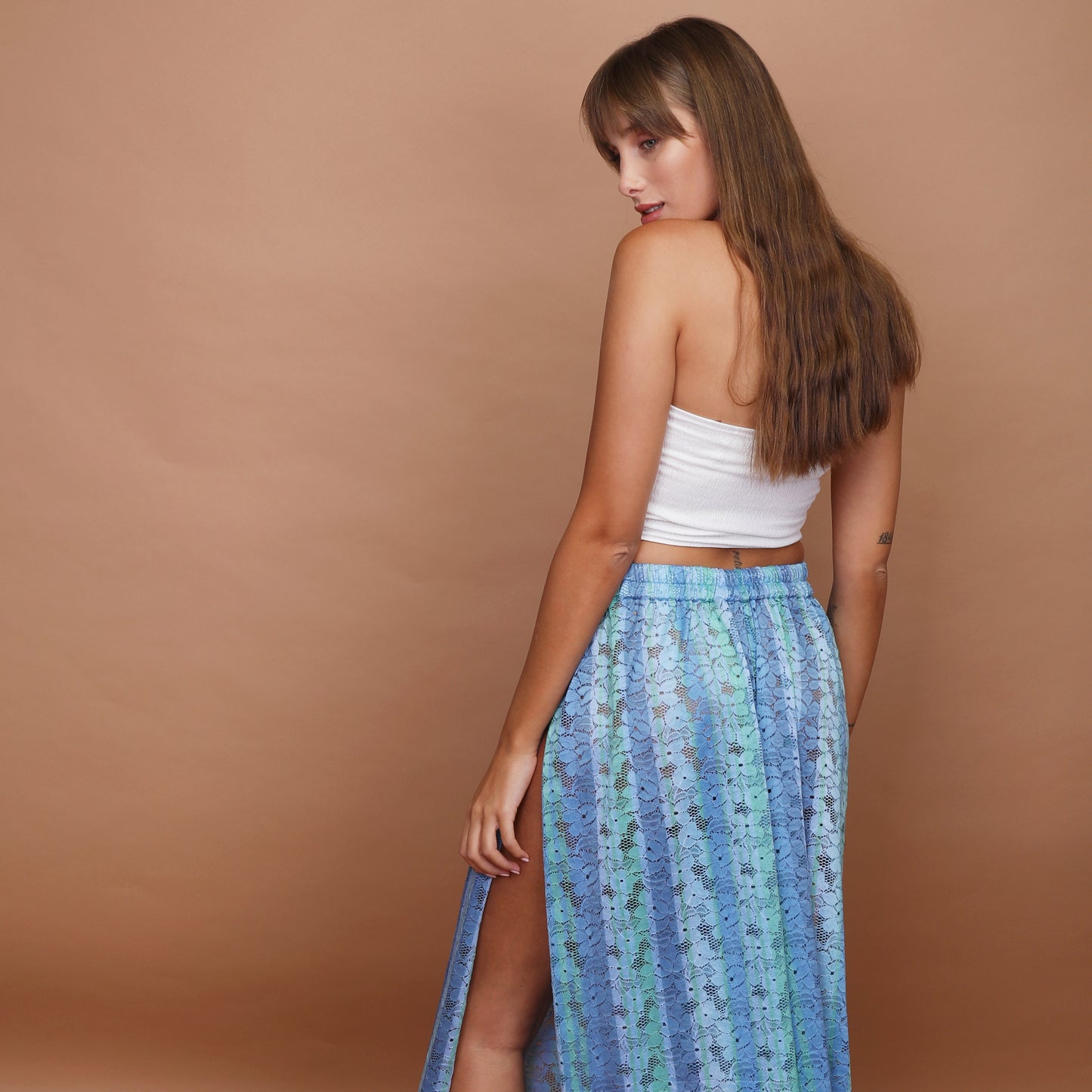Karen Pant Cover Up - Blue