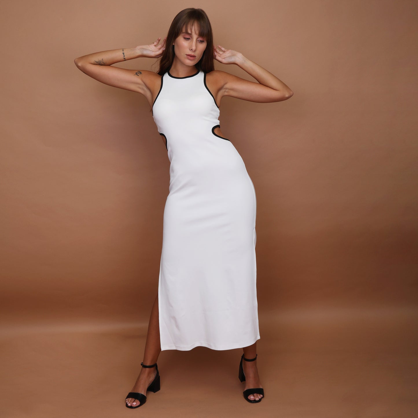 Ribal Dress - White