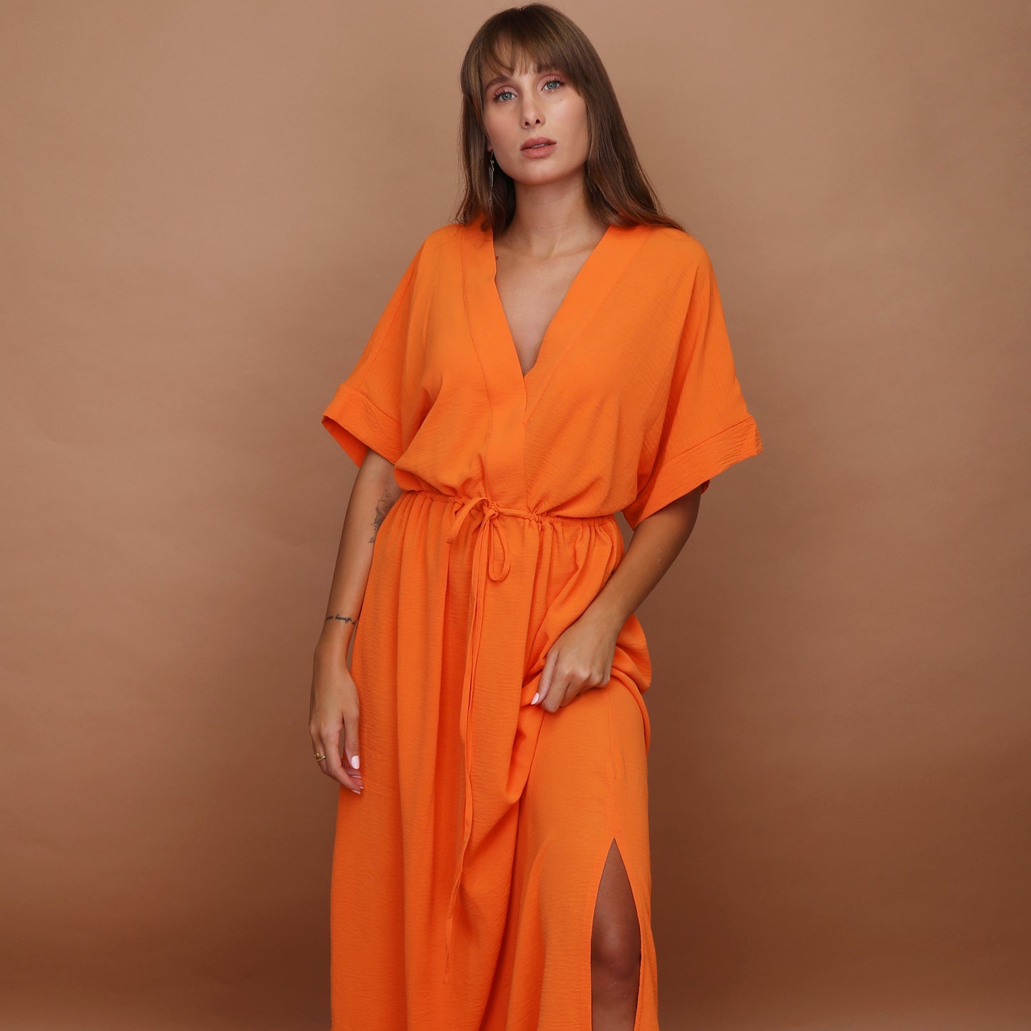 Apate Dress - Orange