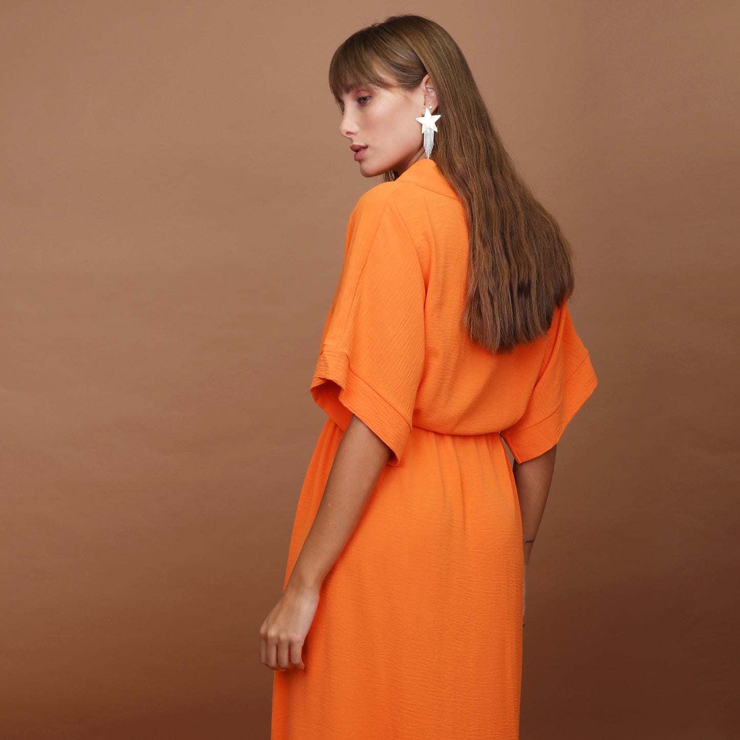 Apate Dress - Orange