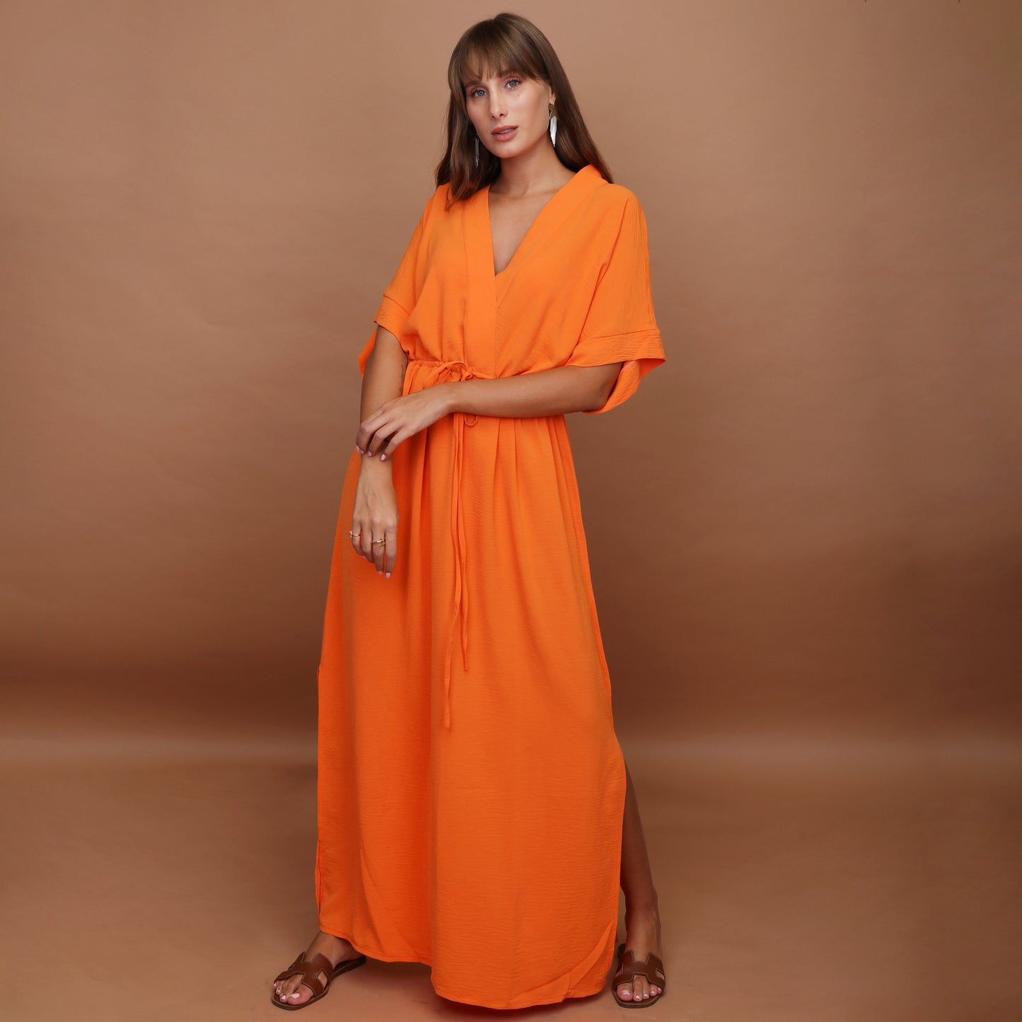 Apate Dress - Orange