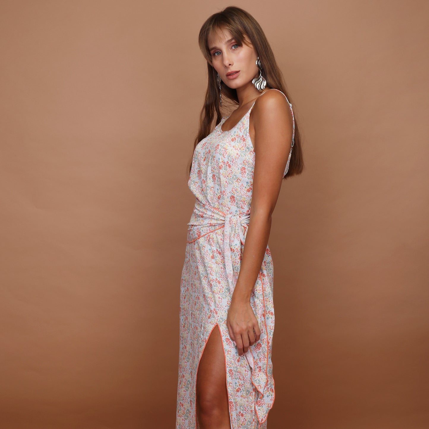 Nour Dress - Peach