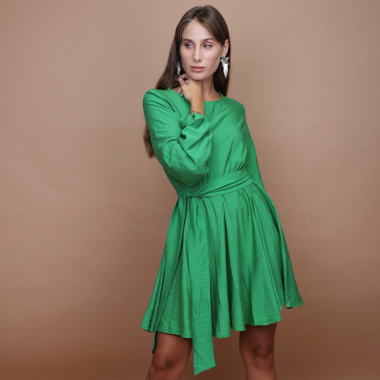 Rhodos Dress - Green