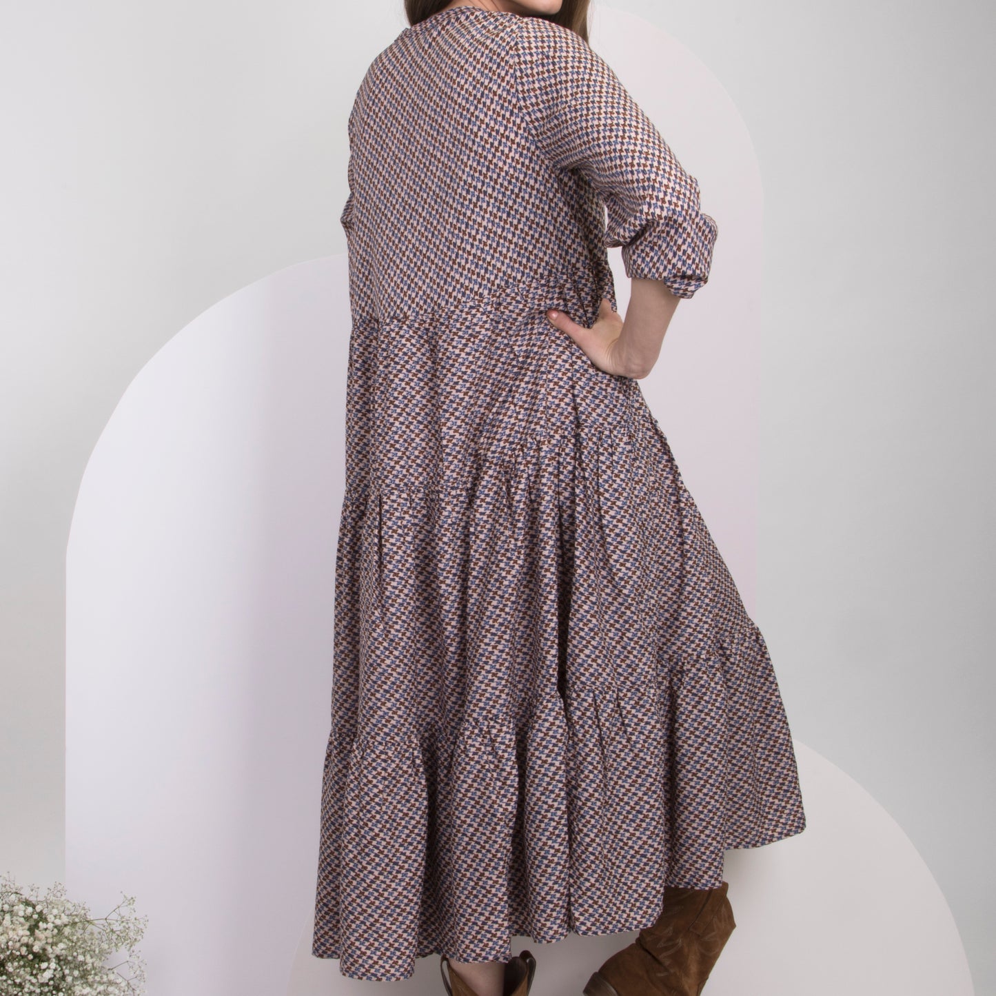 Zele Dress - Carreau