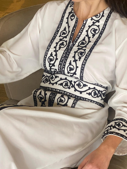 Demi Abaya - White