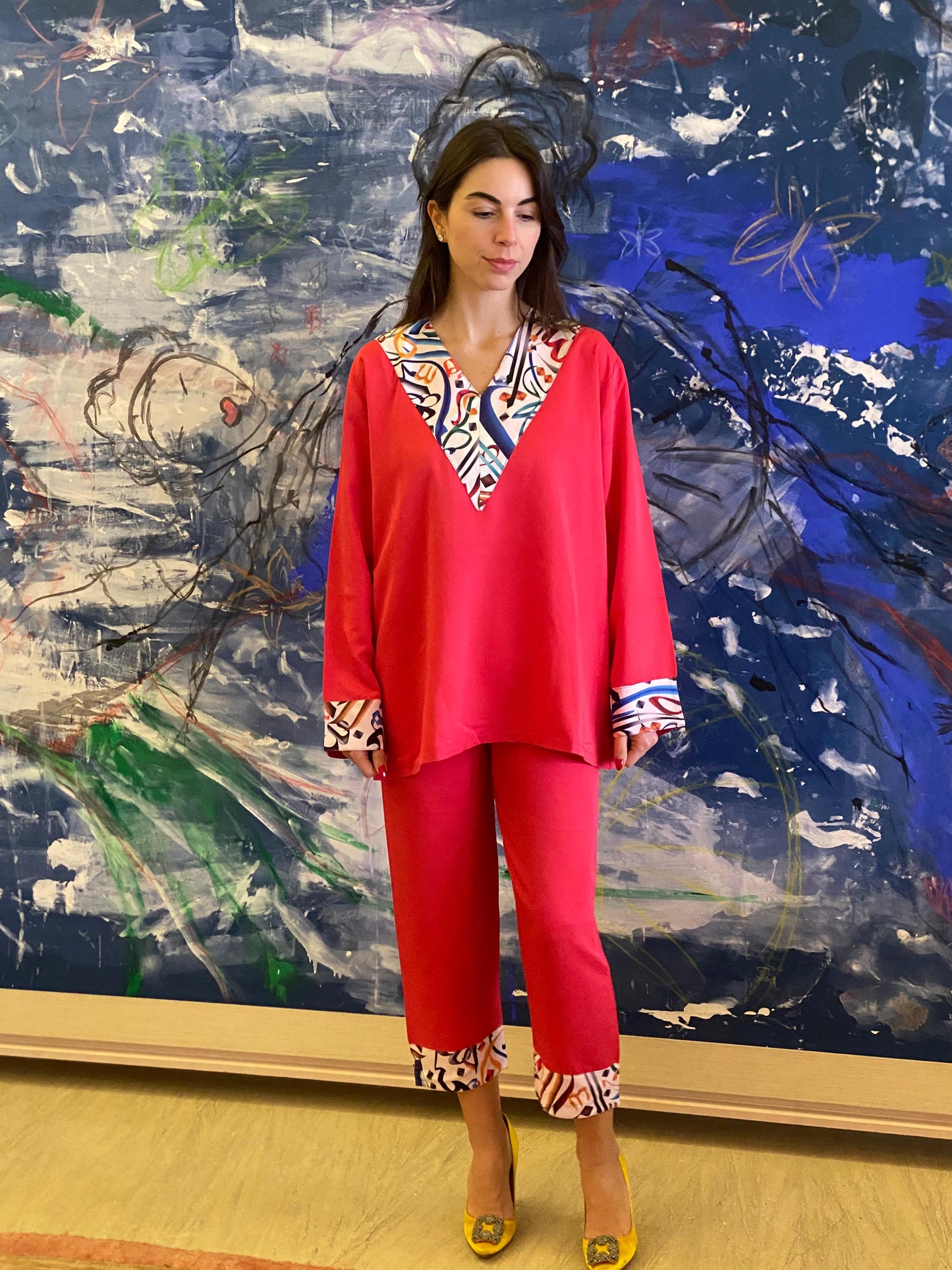 Aisha Set - Red