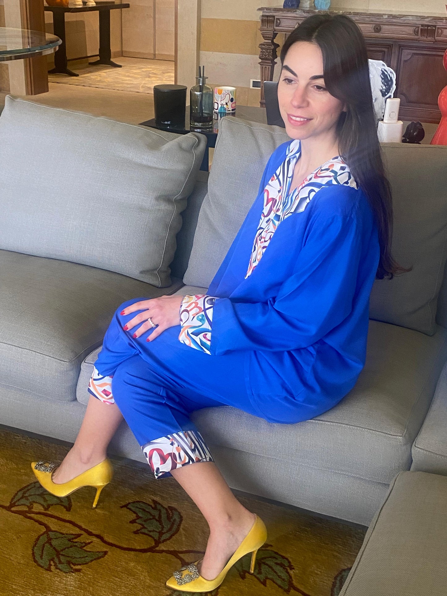 Aisha Set - Royal Blue