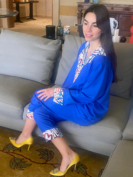 Aisha Set - Royal Blue