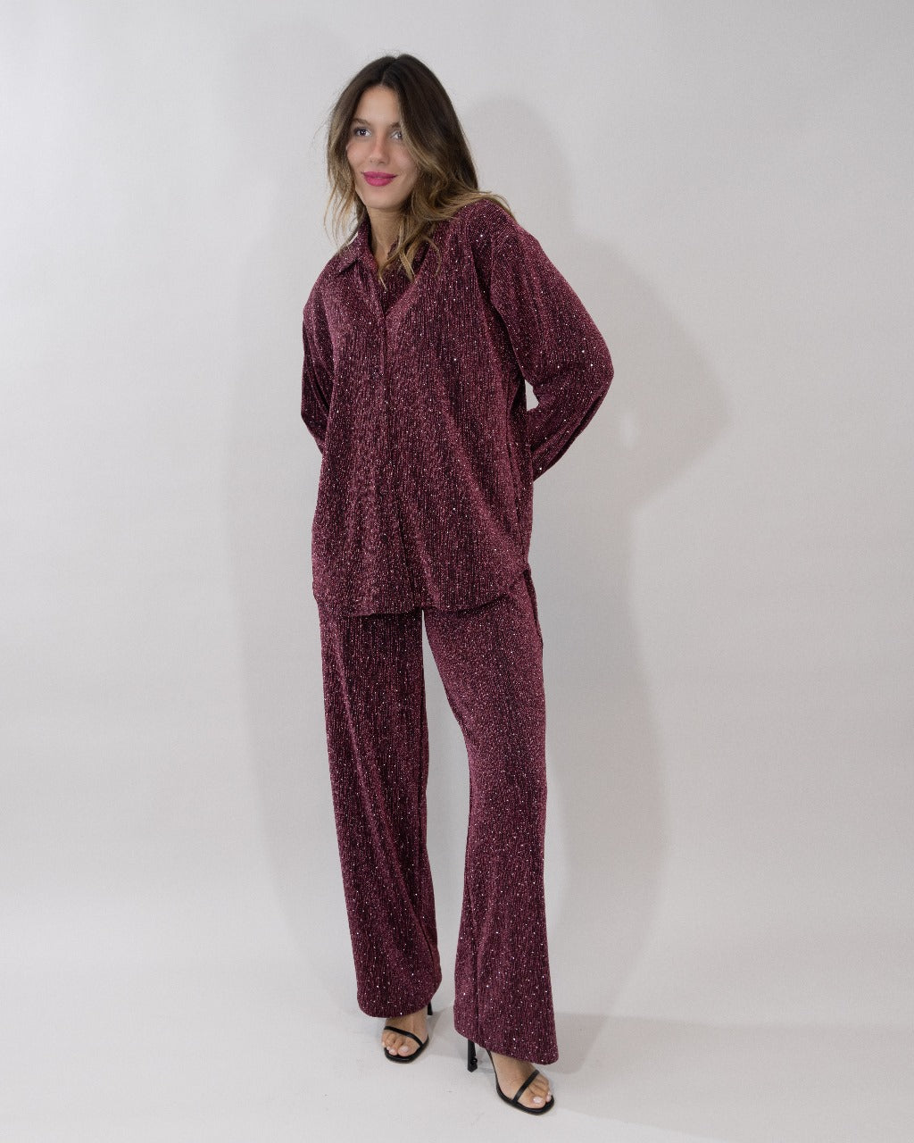 Panna set brown glitter