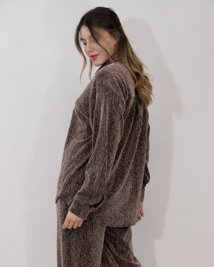 Panna set brown glitter