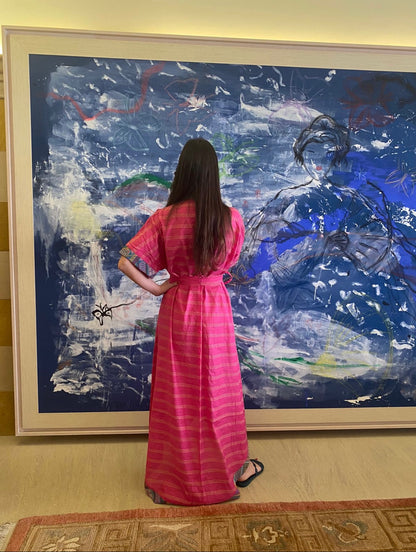 Amea Kimono - Fuchsia