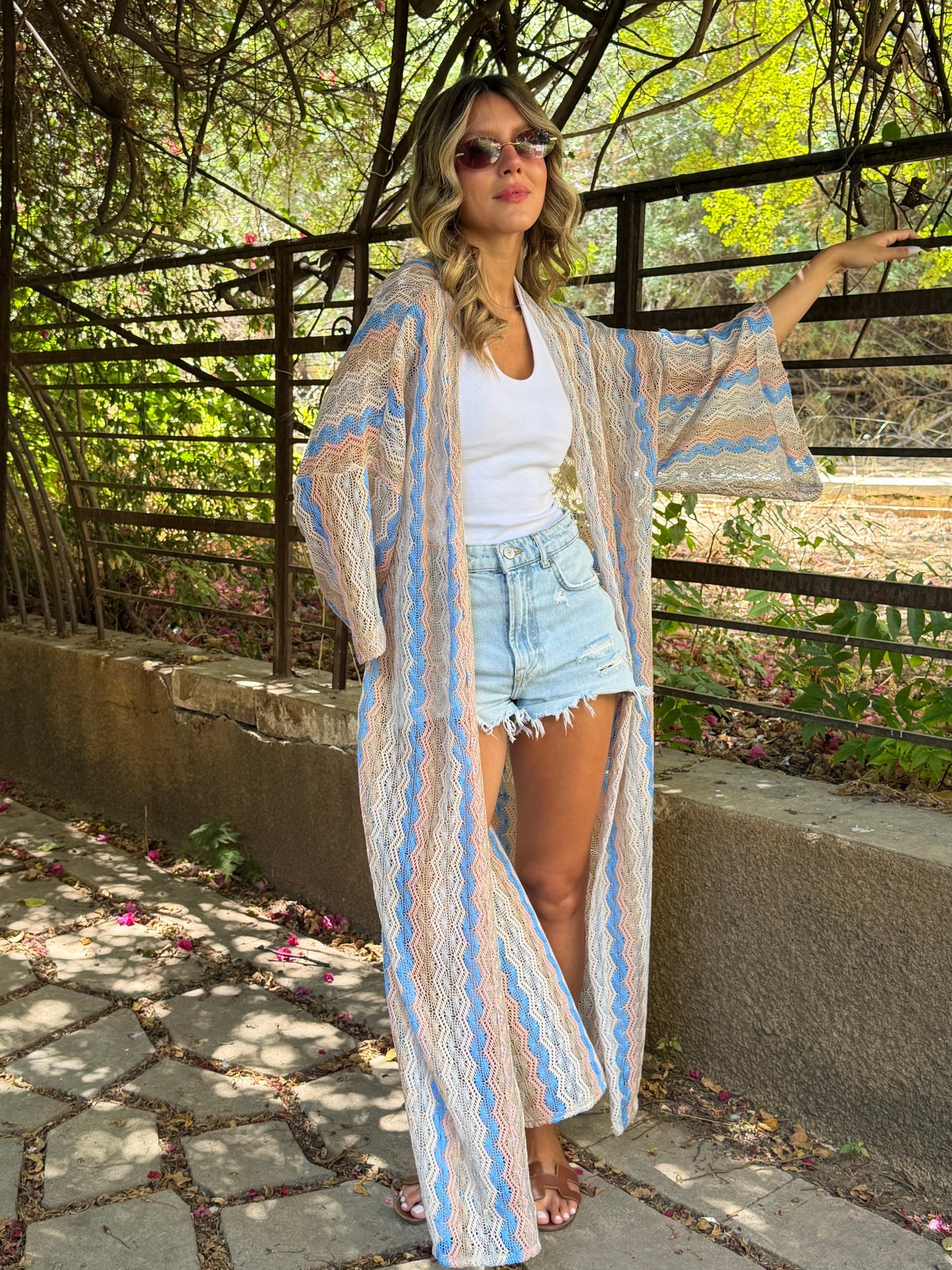 Kim Cover Up Blue Beige
