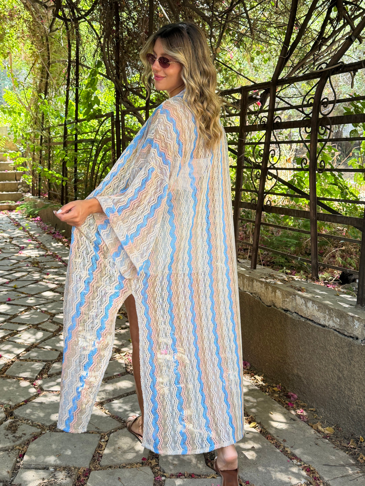 Kim Cover Up Blue Beige